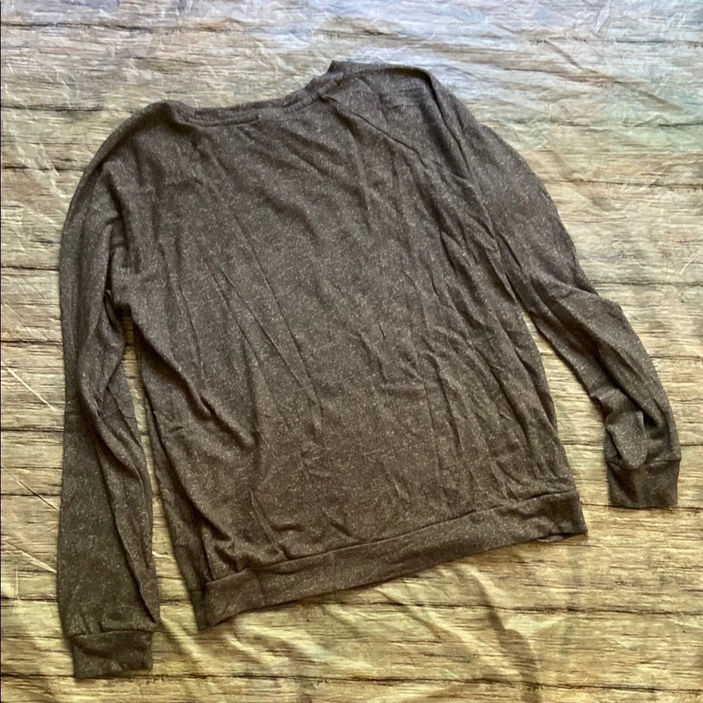 Freeze Gray Long Sleeve T-Shirt “I Can't Adult Today” Casual Style - Picture 5 of 5